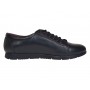 Pantofi dama, casual, din piele naturala box, negri, - P502NBOX